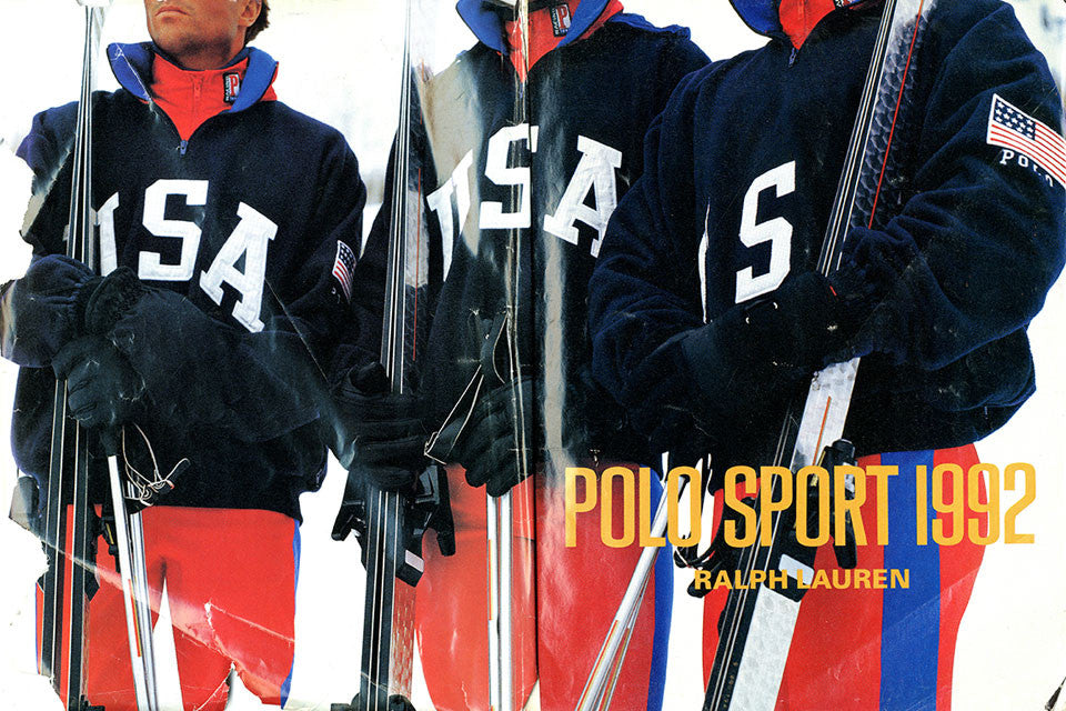 Polo Sport 1992 - Ralph Lauren ad.