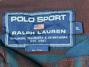 Polo Sport Striped Polo Shirt - Wine