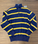 Polo Ralph Lauren Half Zip Sweatshirt - Navy/Yellow