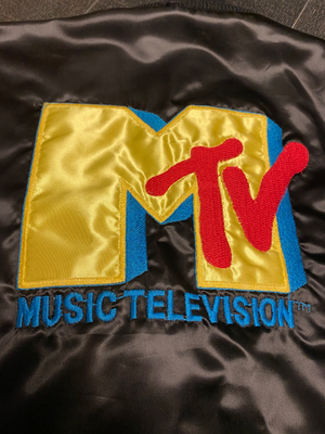 MTV Jacket - Black Satin