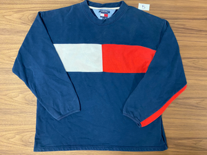 Tommy Jeans Flag Sweatshirt - Navy
