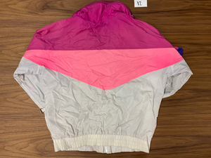 Columbia Colorblock Windbreaker Jacket - Pink Multi