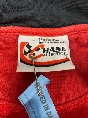 Chase Authentics Budweiser Half Zip Pullover - Red