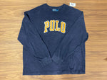 Polo by Ralph Lauren Varsity Logo Long Sleeve Tee - Navy