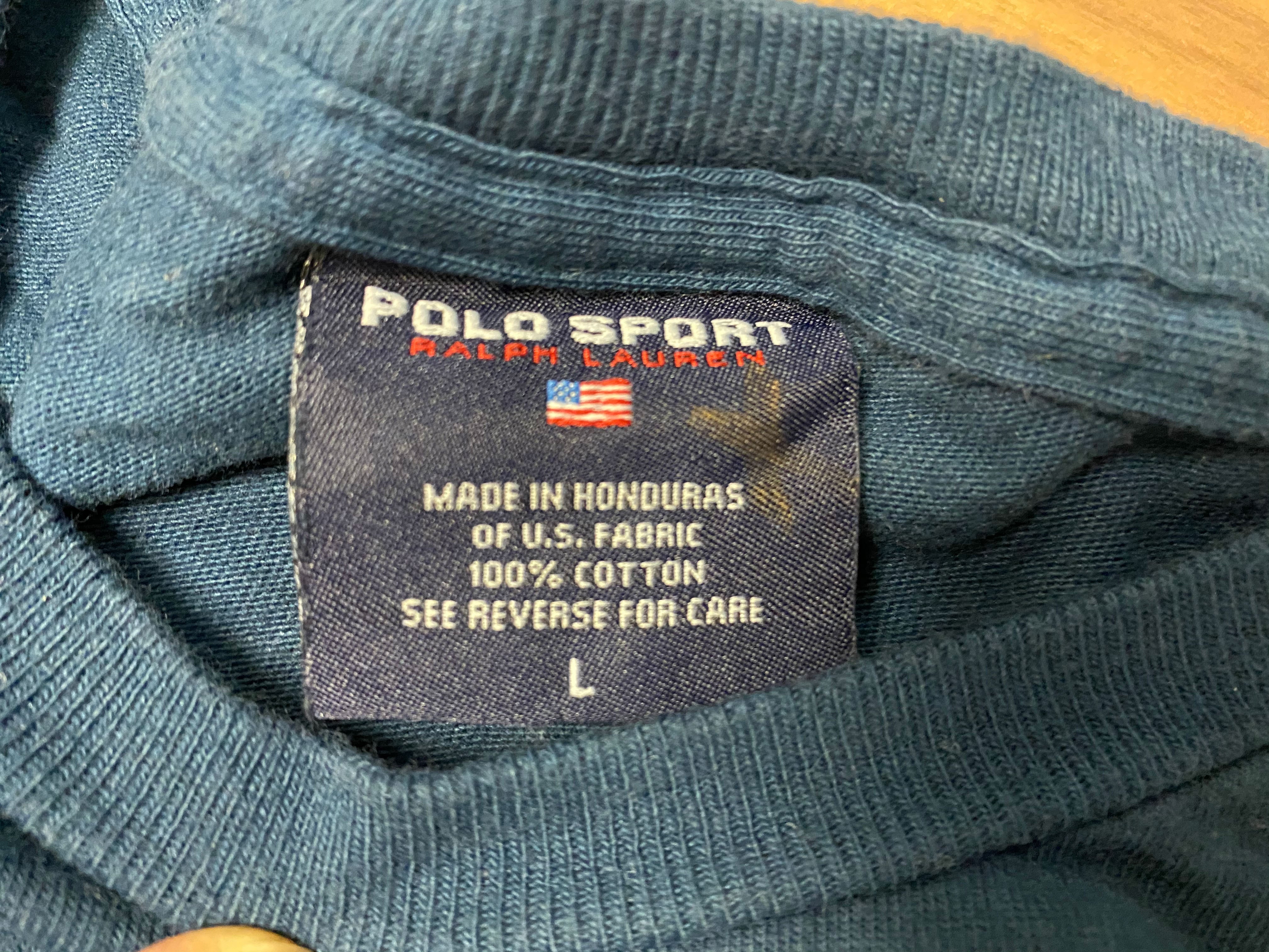 Polo Sport Long Sleeve Tee - Blue