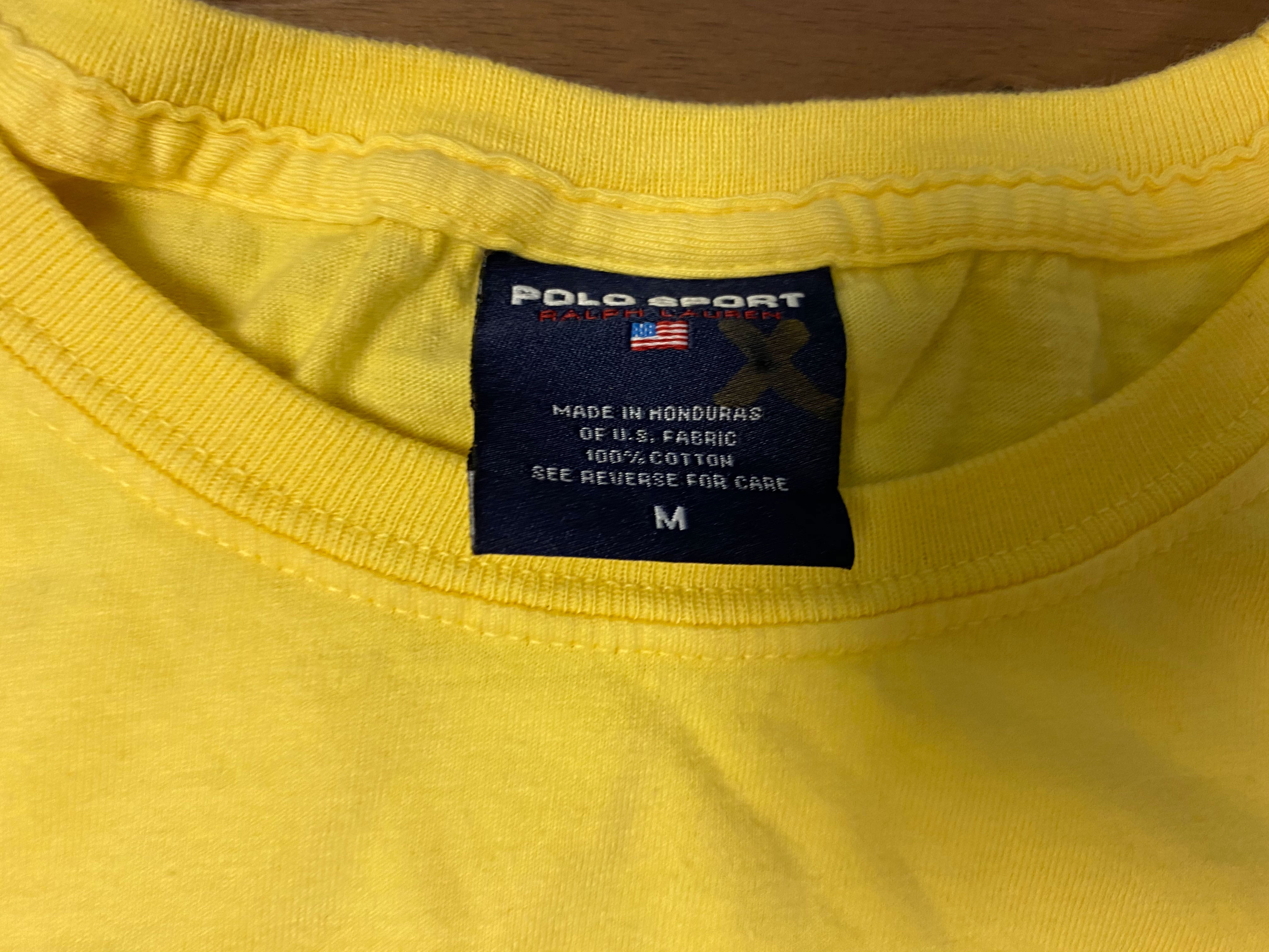 Polo Sport Varsity Logo - Yellow