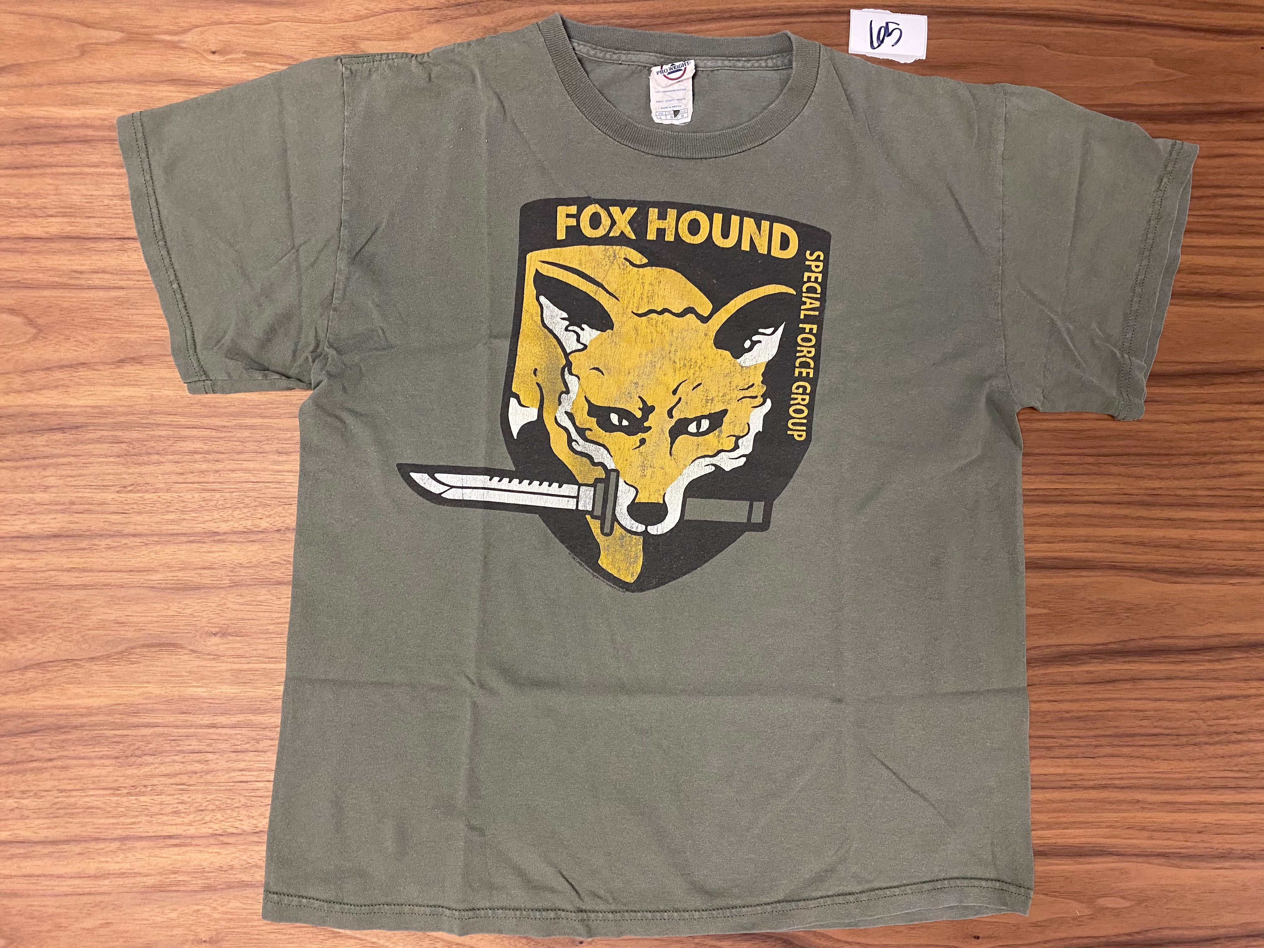 Delta Fox Hound Tee - Grey