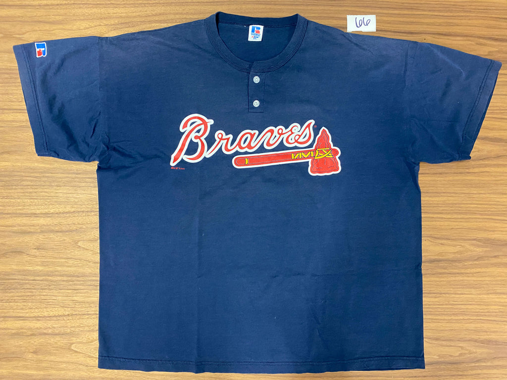 Russel Knit Braves Tee - Blue