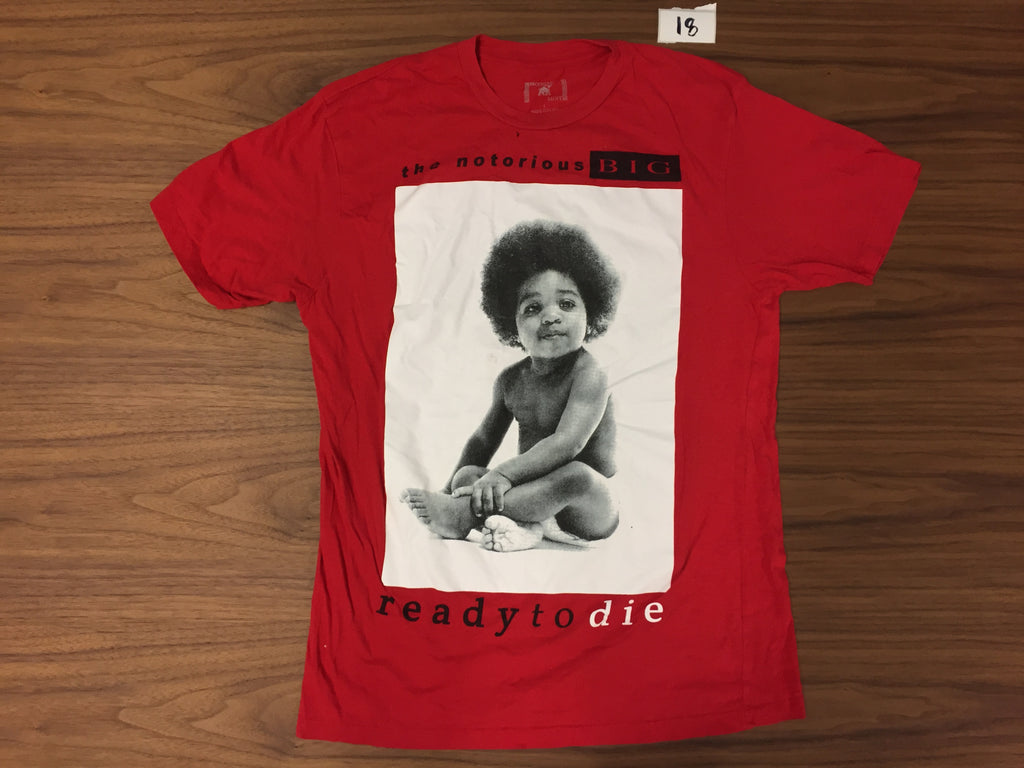 Notorious B.I.G. Ready to Die Tee - Red
