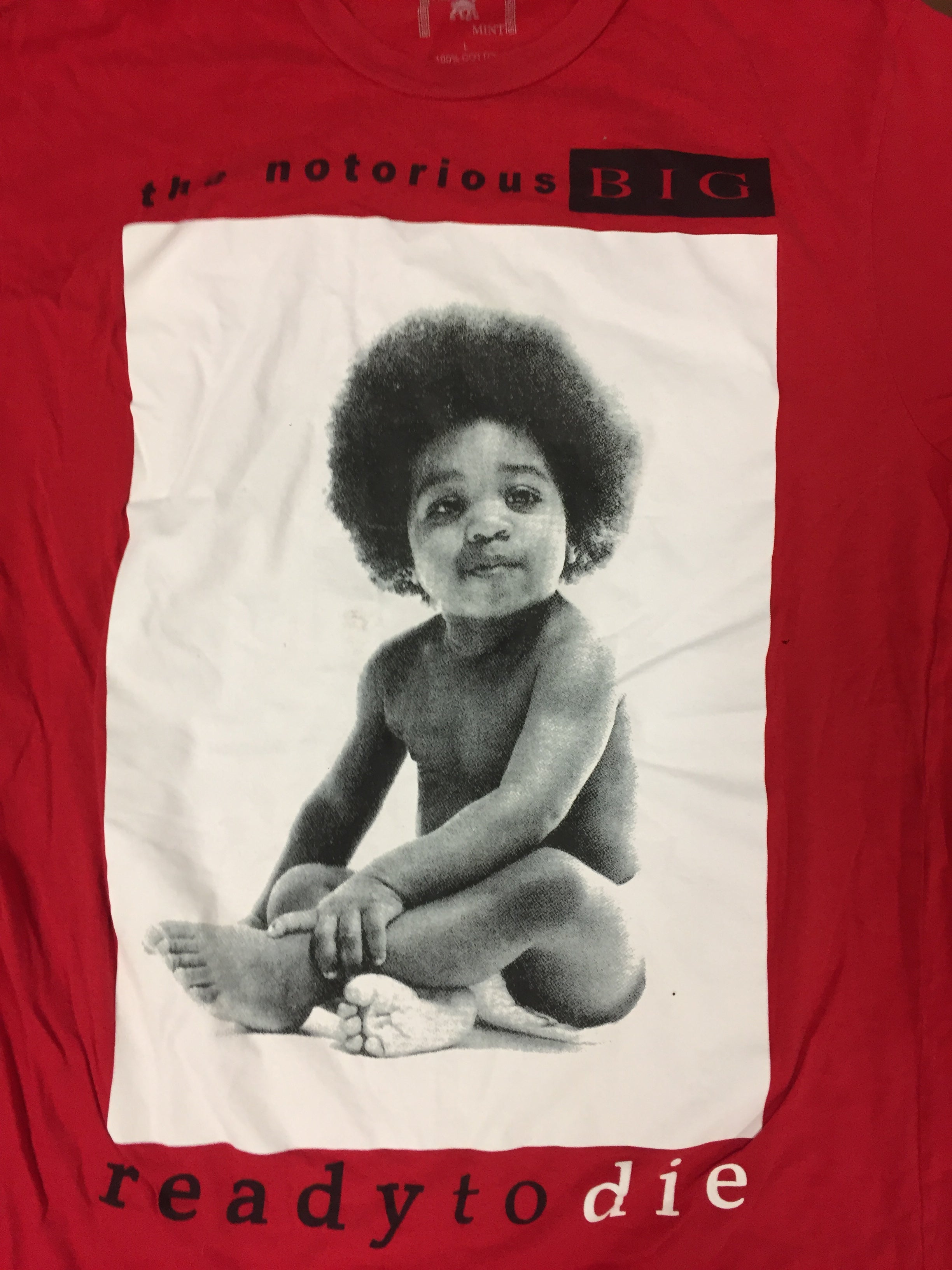 Notorious B.I.G. Ready to Die Tee - Red