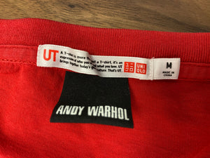 Uniqlo Andy Warhol Cambells Tomato Soup Tee - Red