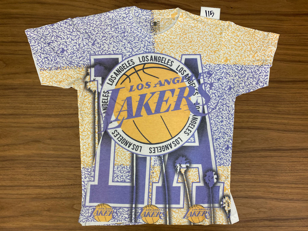 DOE Lakers Tee - Yellow/Purple