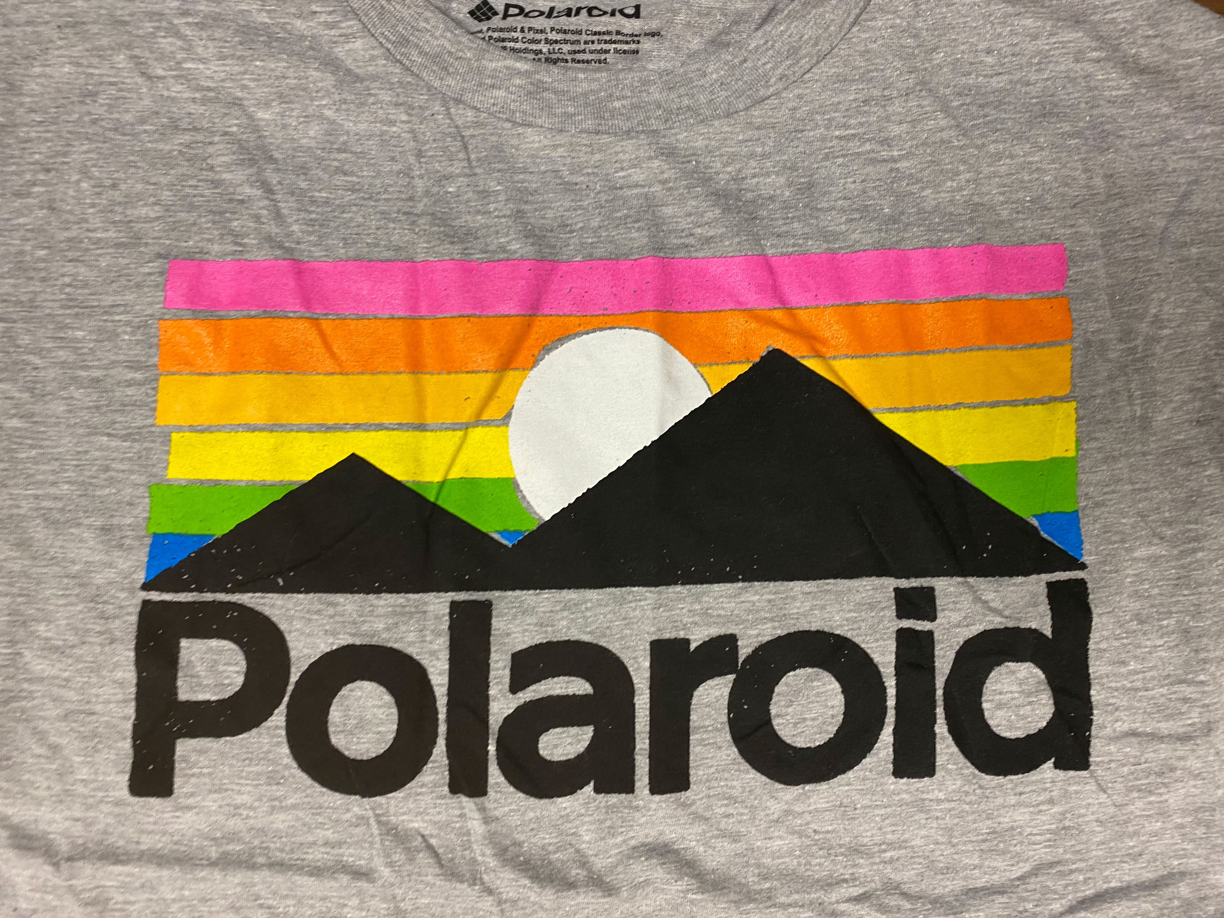 Polaroid Tee - Heather