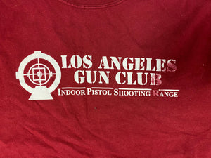 Hanes Los Angeles Gun Club Maroon Tee - Maroon
