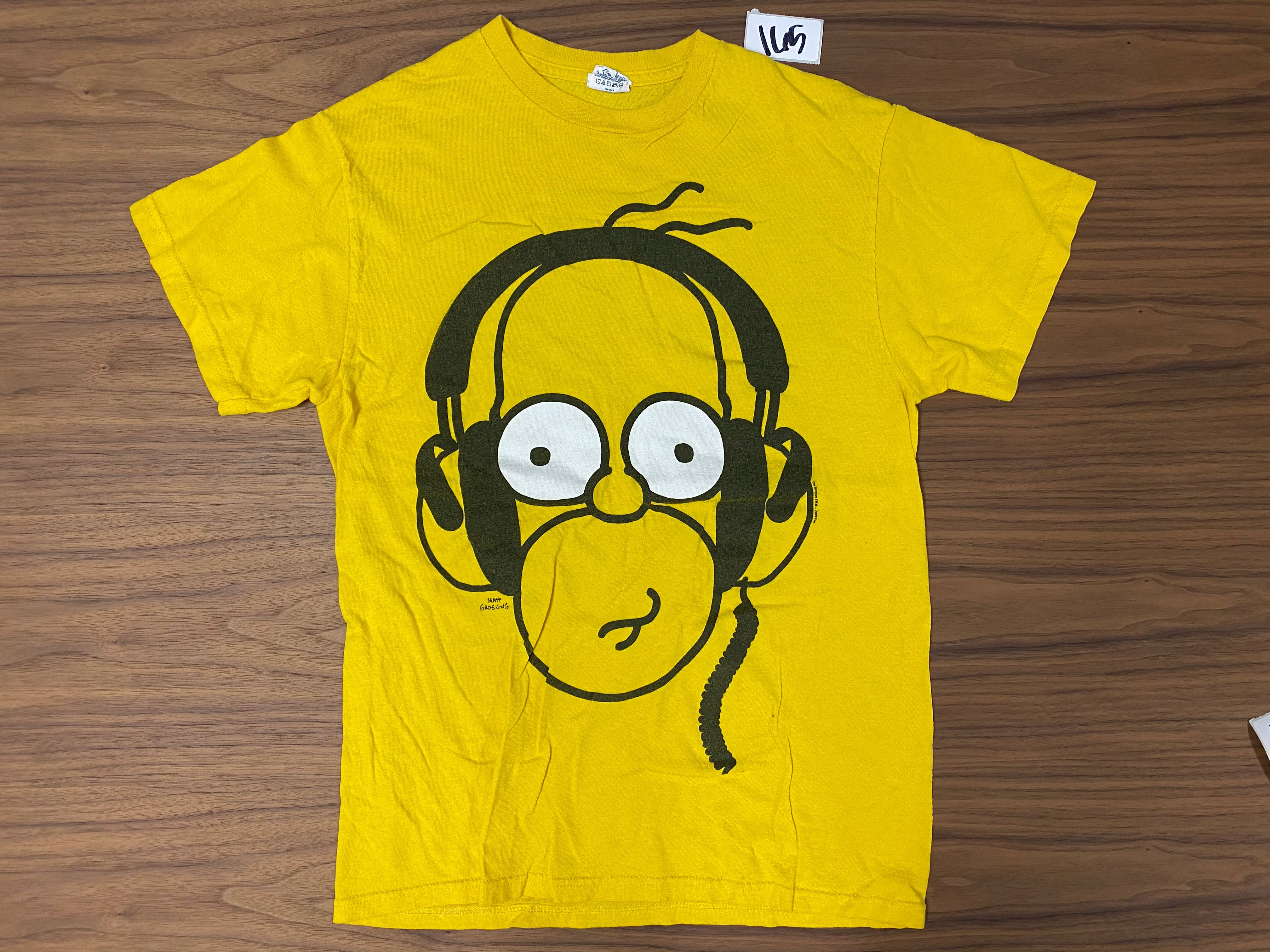 Delta The Simpsons Homer Head Tee - Yellow