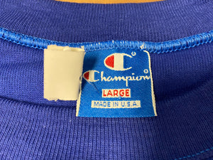 Champion Pullover Short Sleeve Sweatshirt - Blue