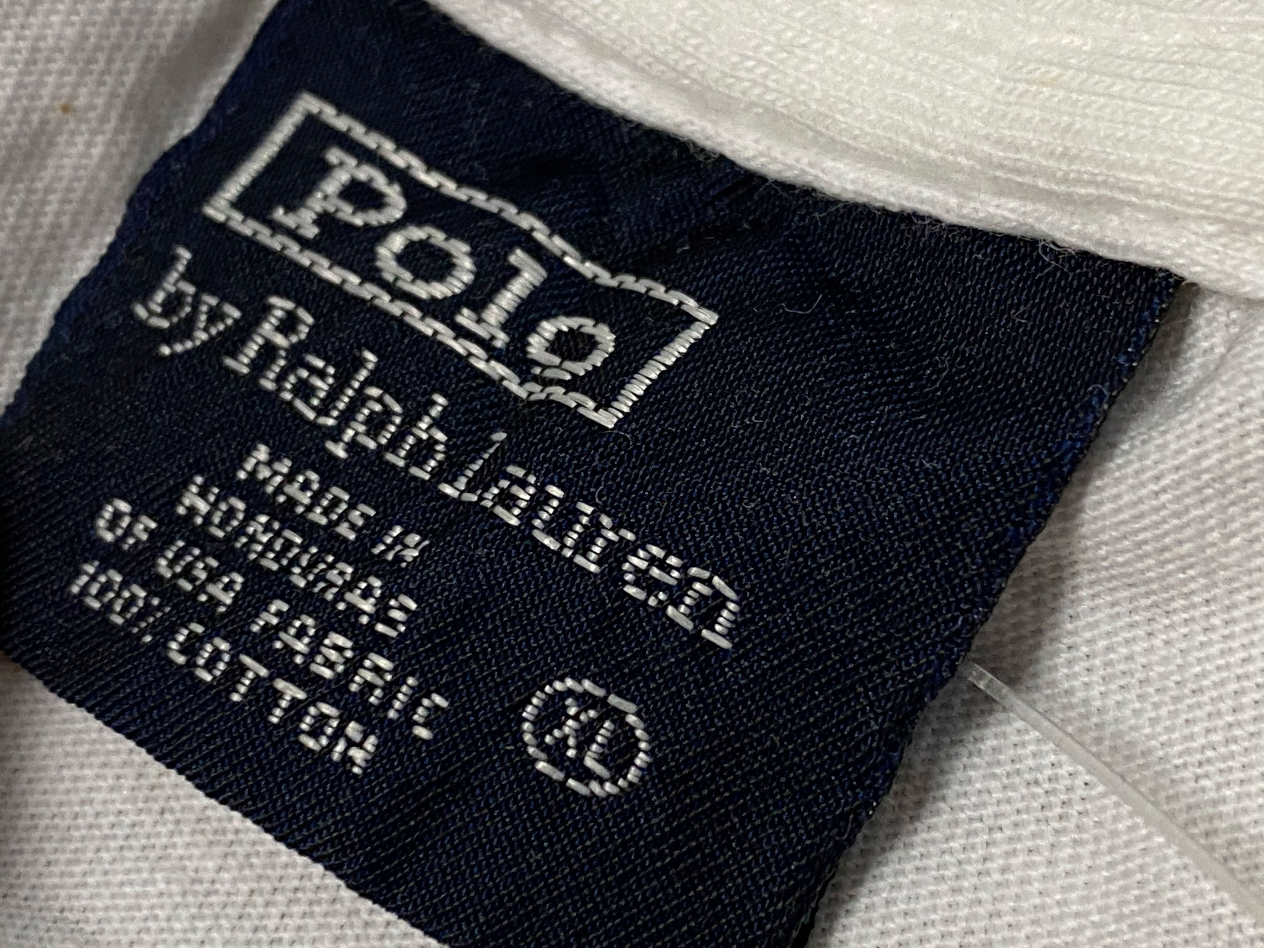 Polo By Ralph Lauren Basic Pocket Tee - White/Green Logo
