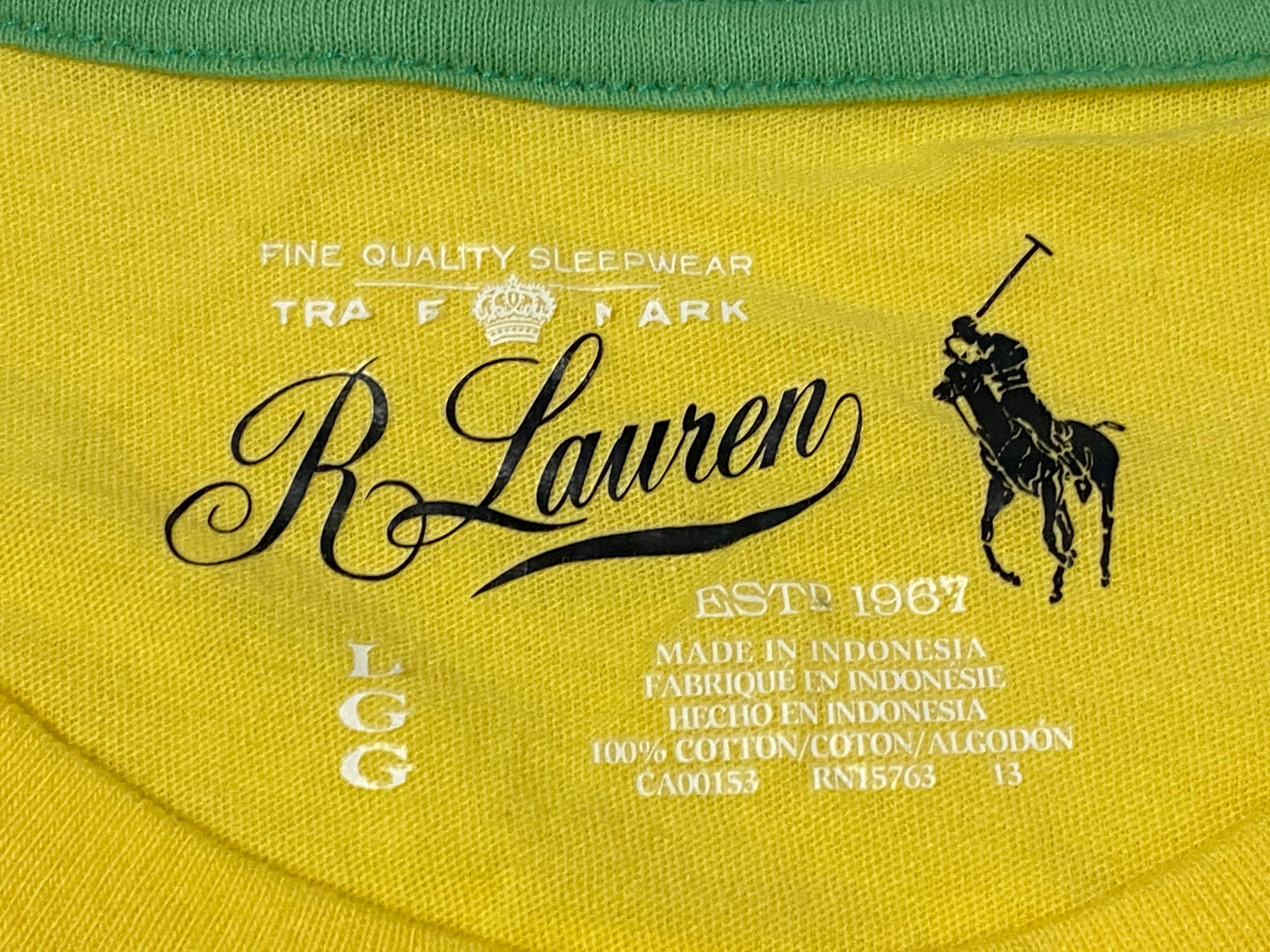 Ralph Lauren Basic Tee - Yellow