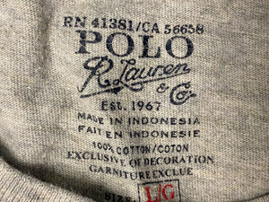 Polo by Ralph Lauren Long Sleeve Tee - Grey