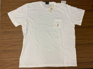 Polo By Ralph Lauren Pocket Tee - White