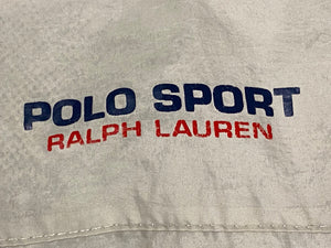 Polo Sport Pullover Windbreaker Rain Jacket - Khaki