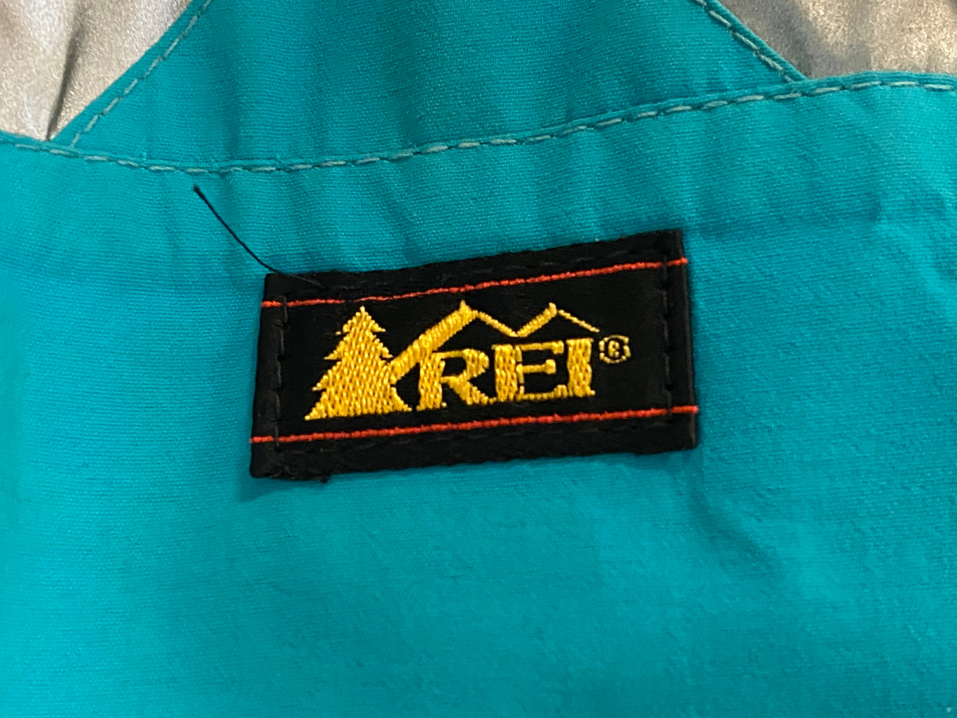REI Gore Tex Zip Up Pullover Jacket - Aqua/Blue