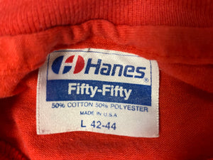 Hanes Fifty Fifty Blank Tee - Red