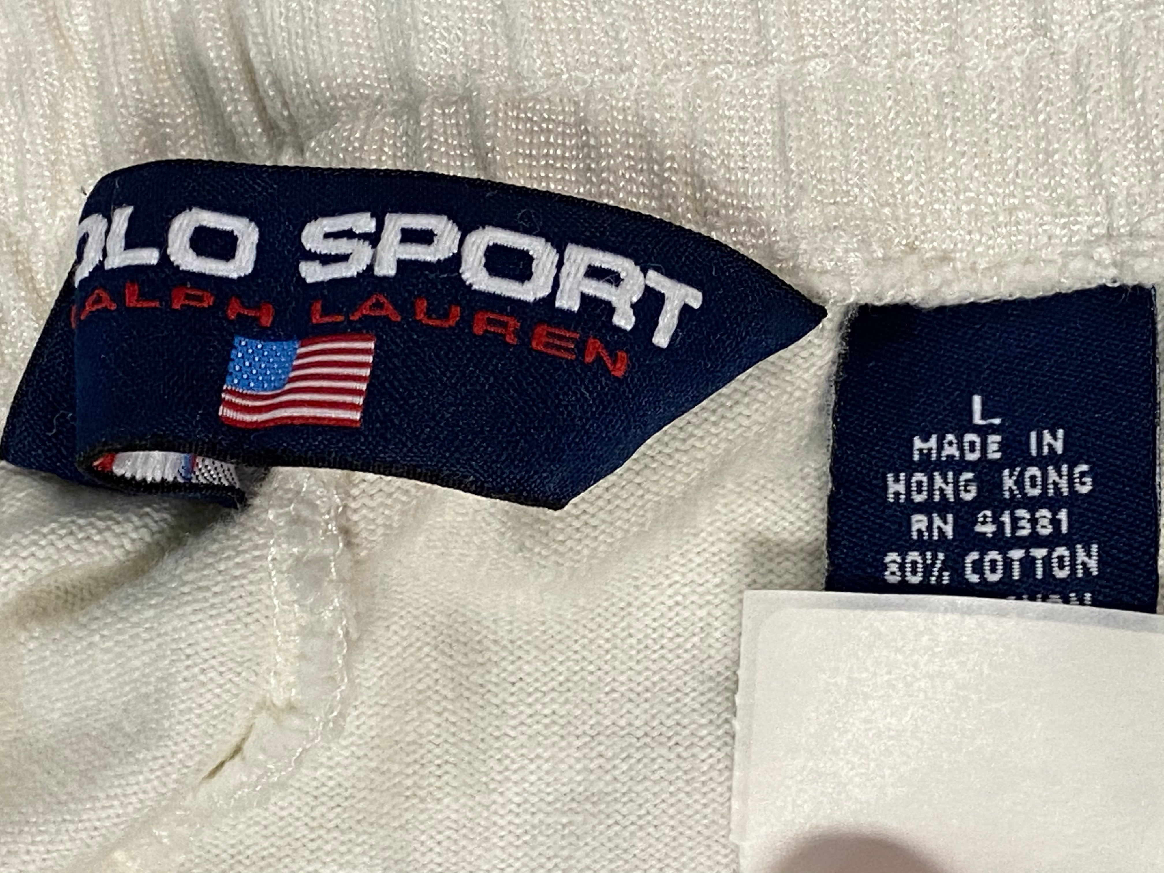 Polo Sport Warm Up Pants - White