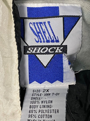 Shellshock Windbreaker - White/Grey