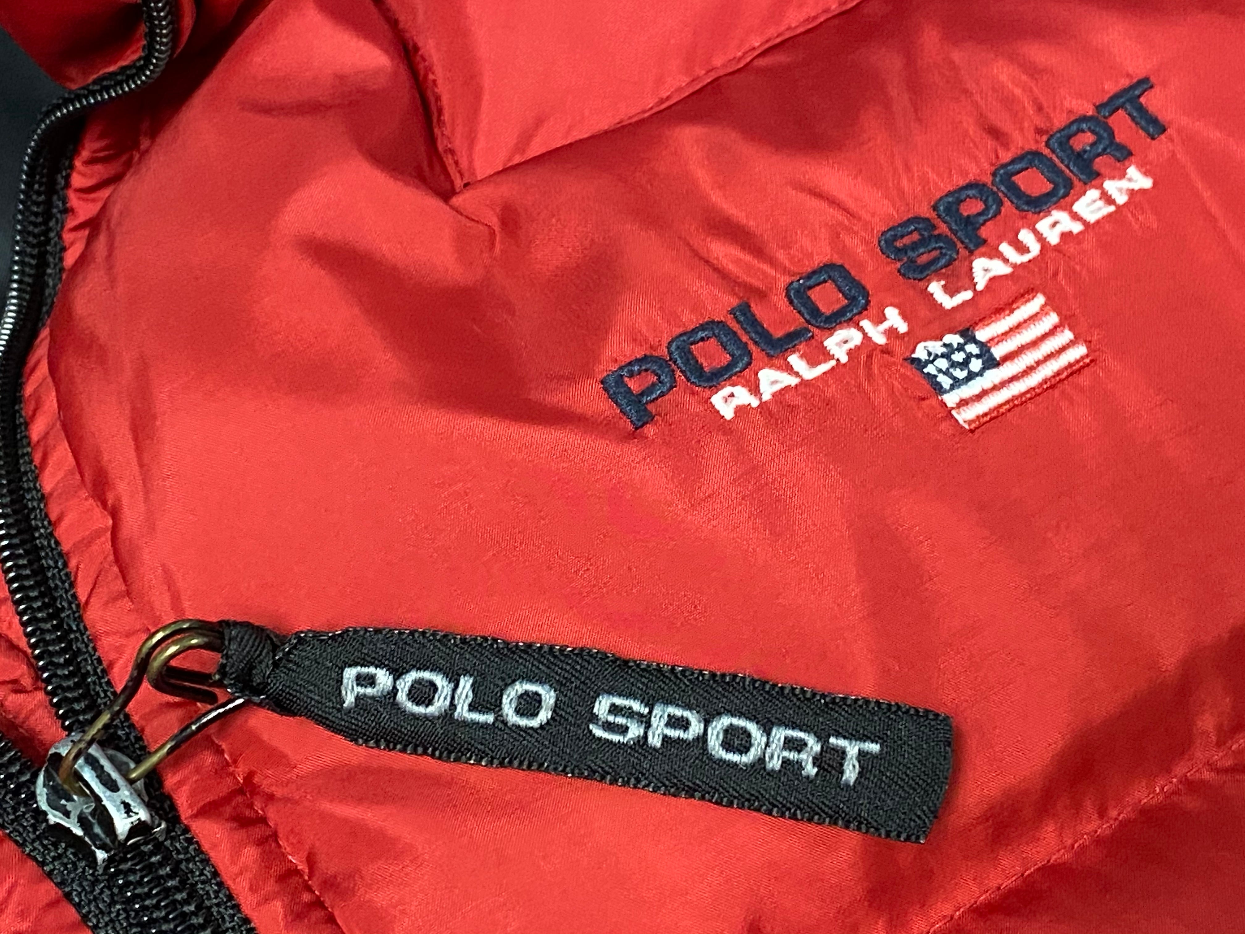 Polo Sport Puffy Vest - Red
