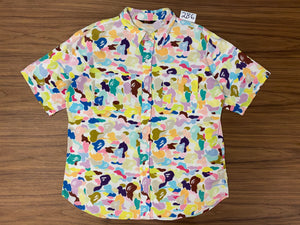 Bathing Ape All Over Print Button Up Shirt - Multi