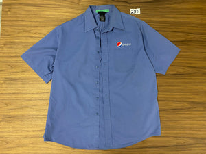 Pepsi by Aramark Mechanic Shirt - Blue