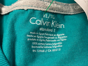 Calvin Klein Blank Tee - Teal