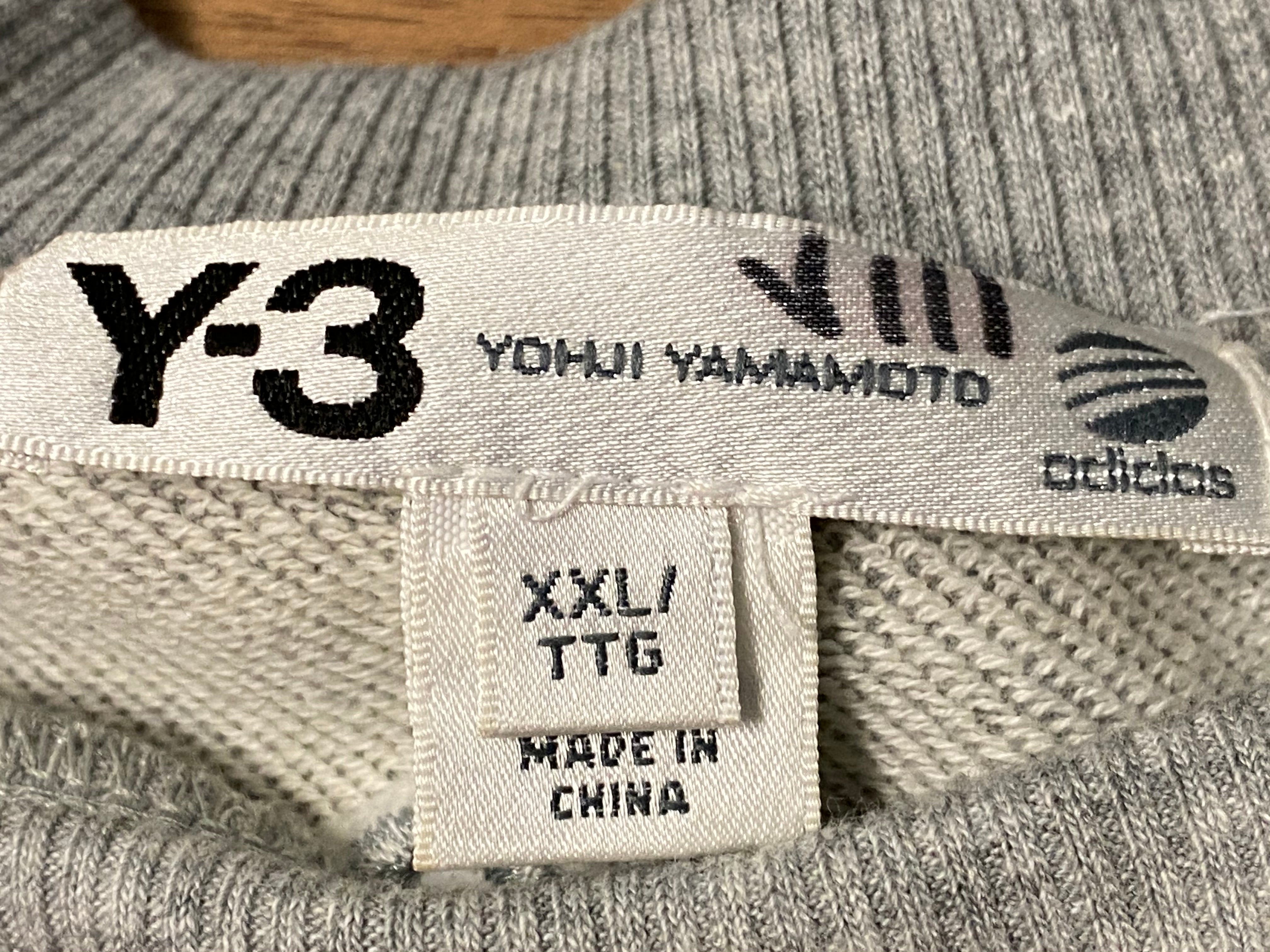 Y-3 Teddy Bear Graphic Sweatshirt - Grey