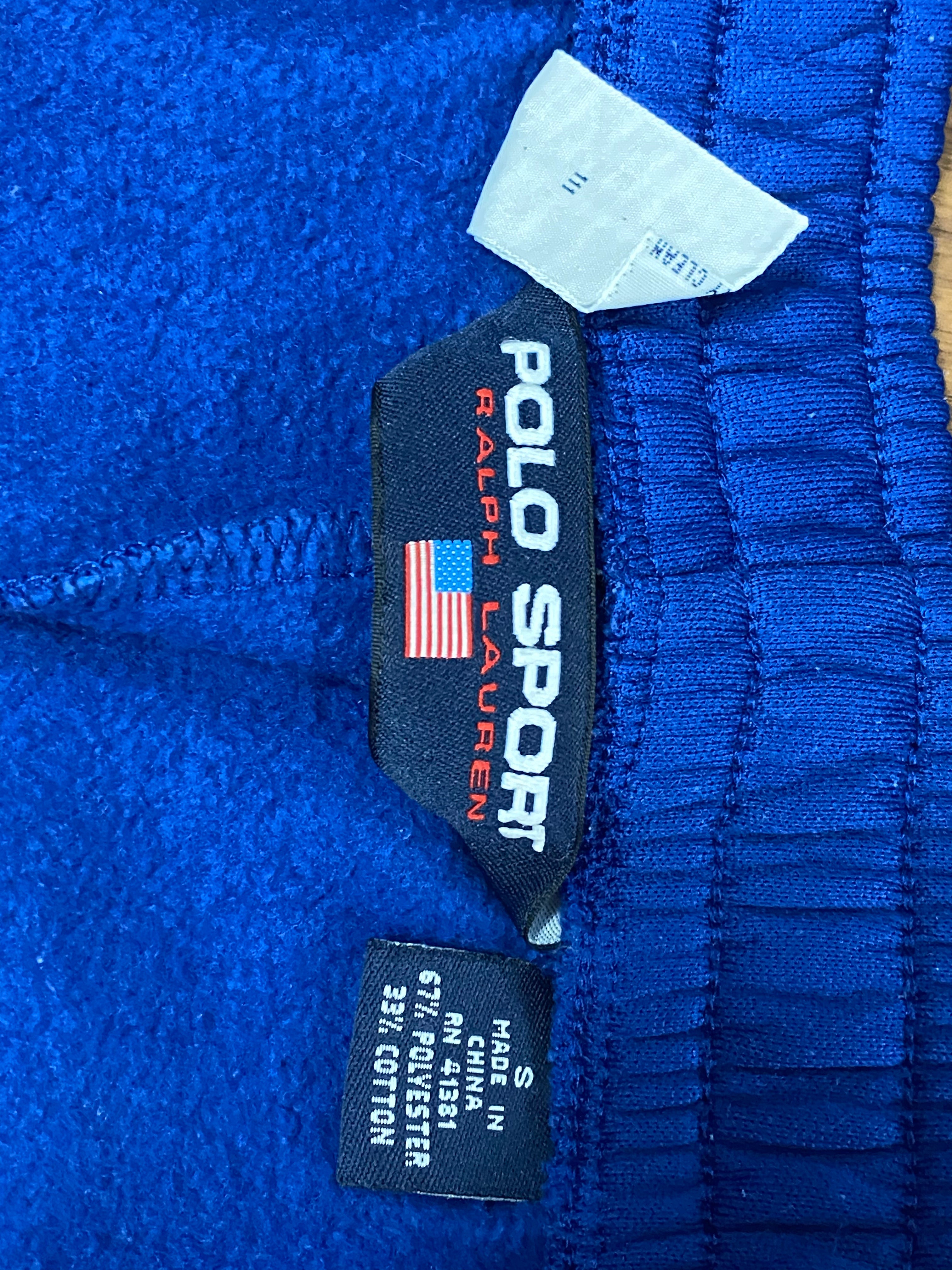 Polo Sport Varsity Fleece Warm Up Pants - Blue