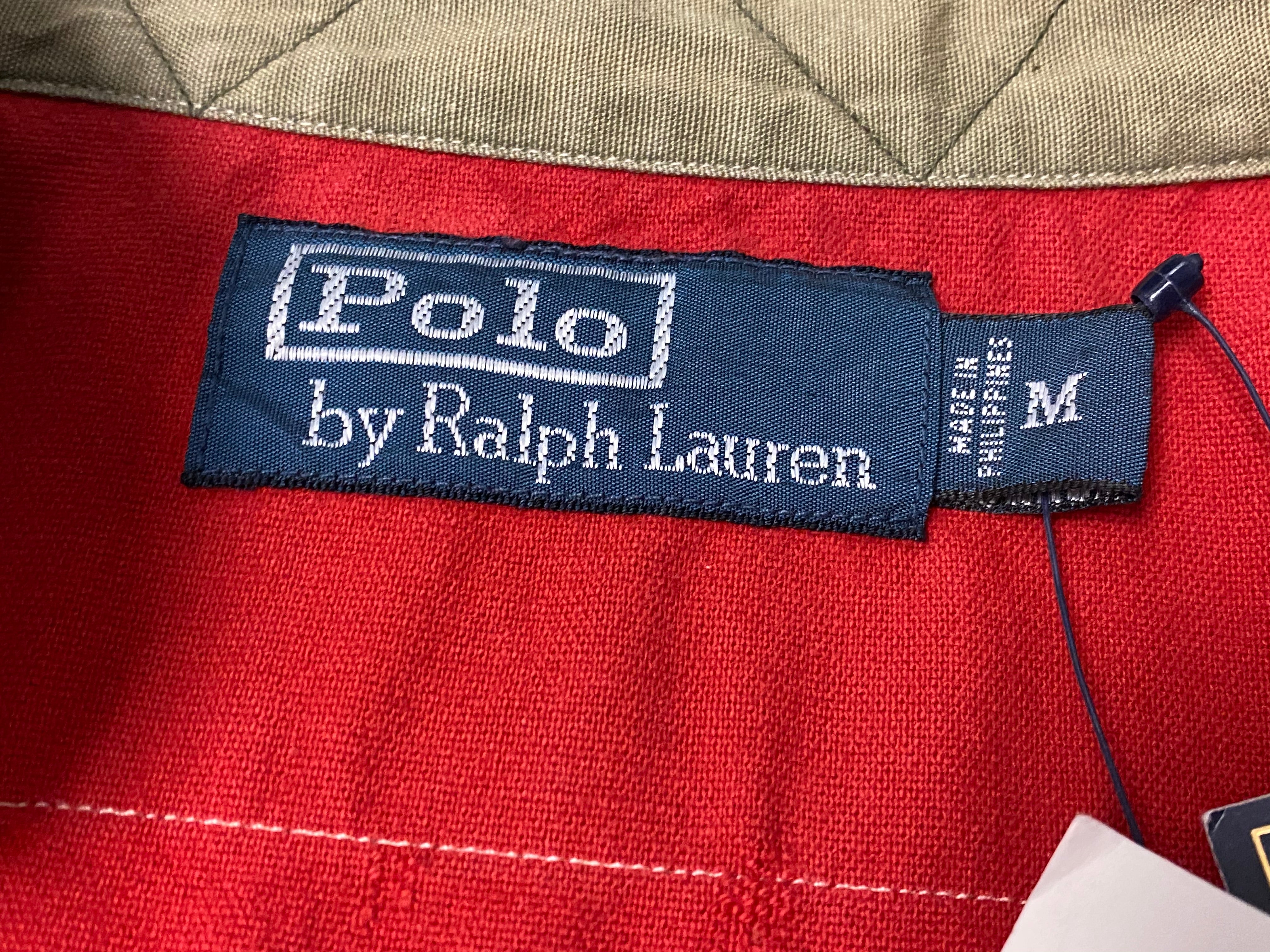 Polo by Ralph Lauren Half Zip Shirt - Red