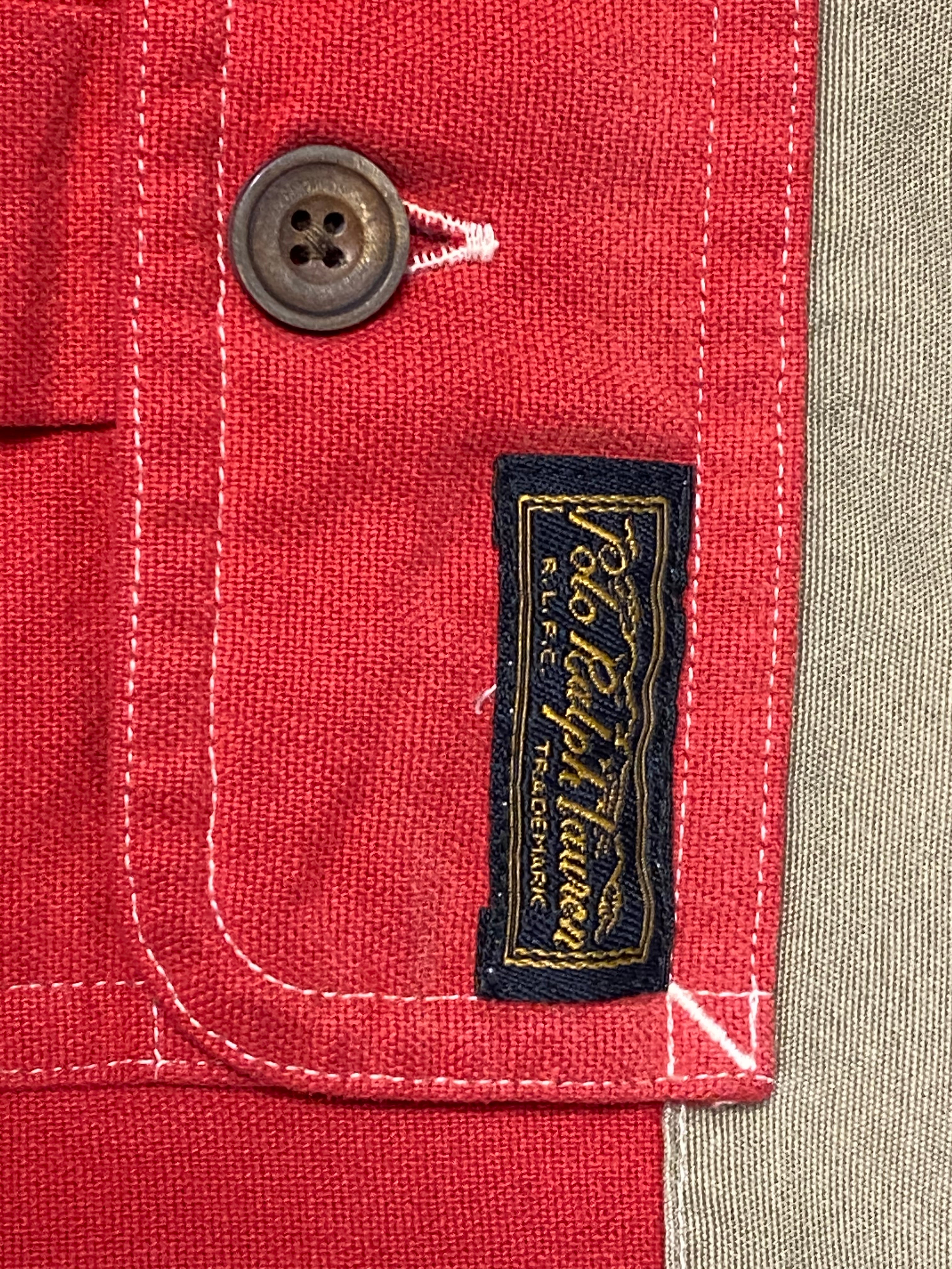 Polo by Ralph Lauren Half Zip Shirt - Red
