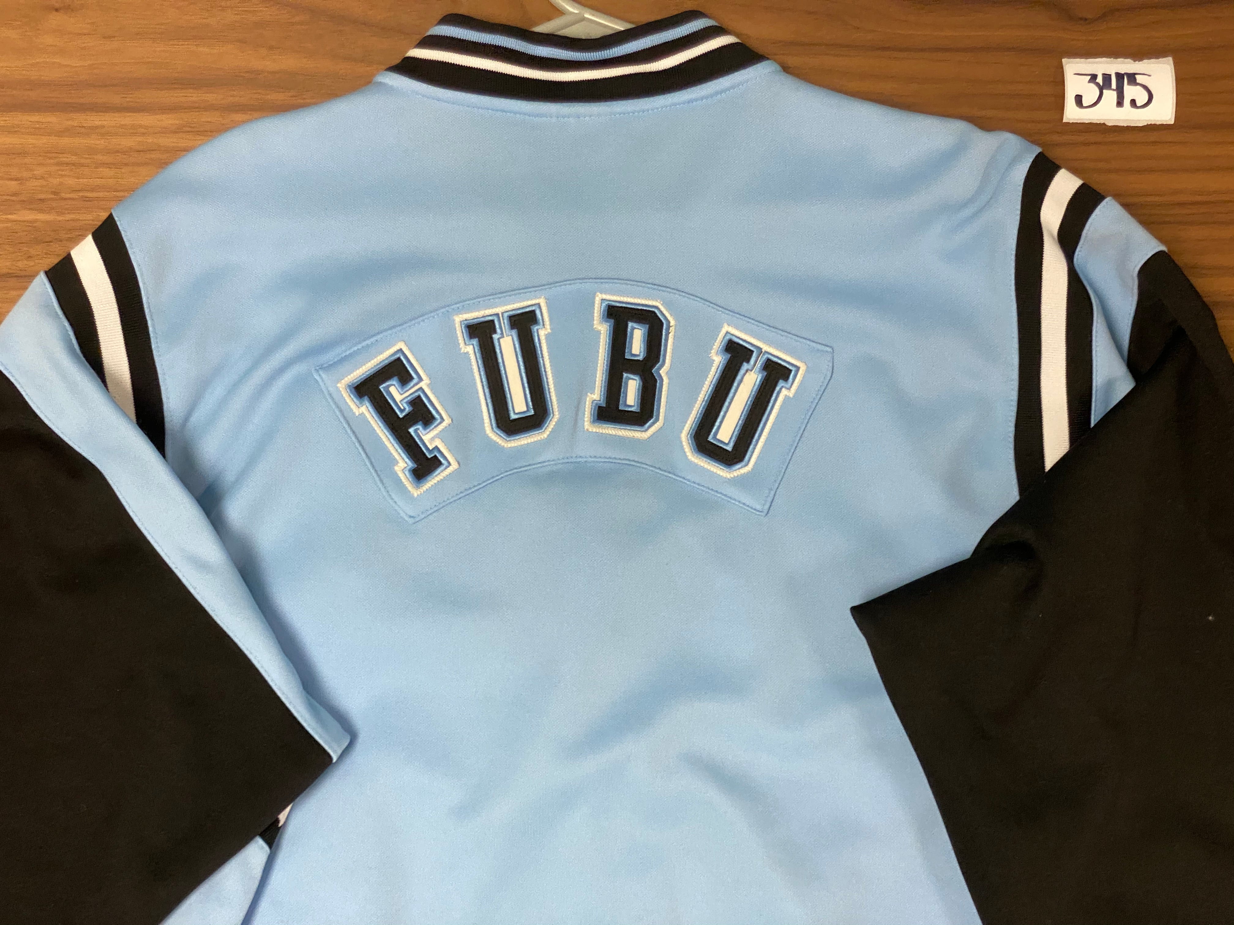 Fubu Westside Varsity Track Jacket - Blue