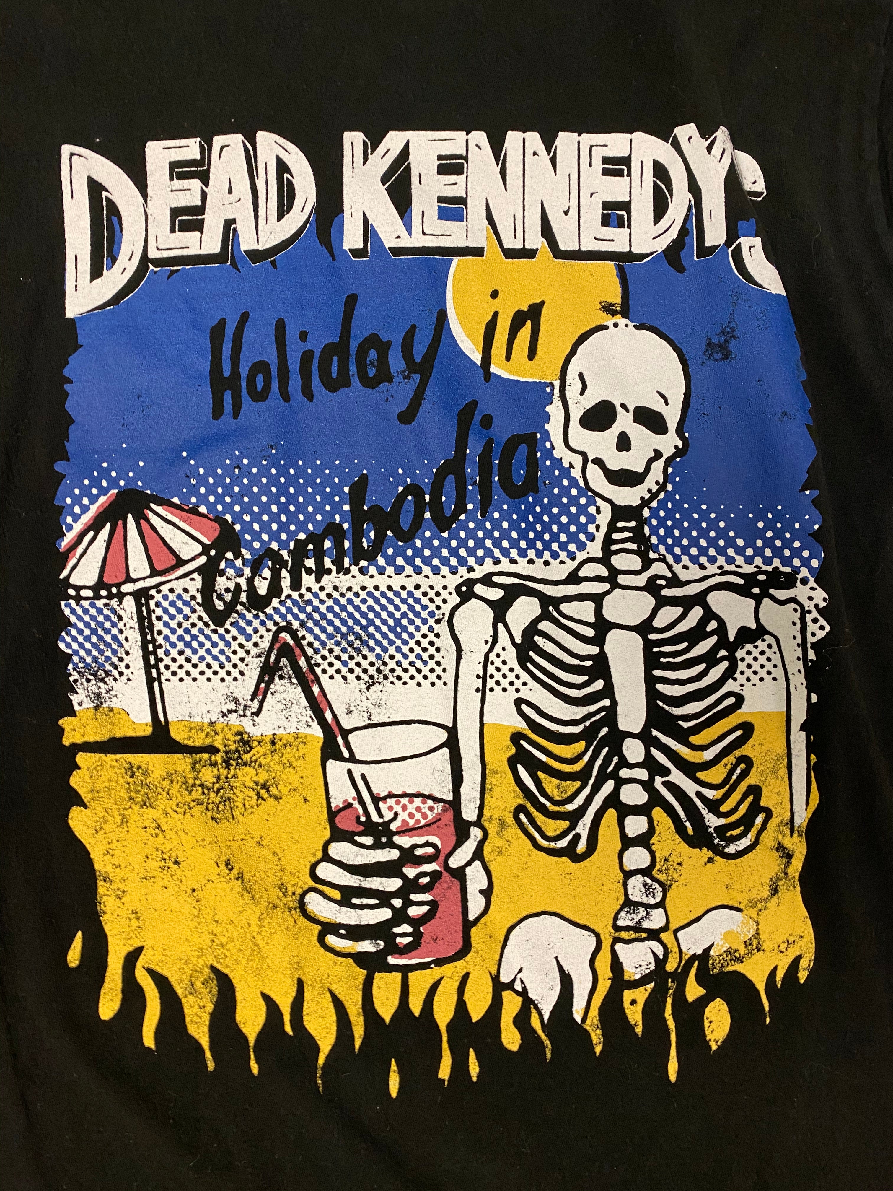 Tultex Dead Kennedys Holiday in Cambodia - Black