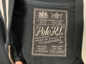 Polo Ralph Lauren Varsity Knit Zip Up Jacket - Black