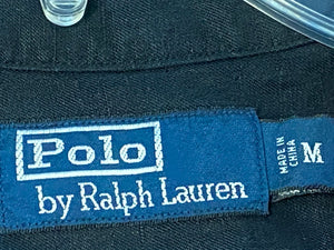 Polo Ralph Lauren Short Sleeve Linen Button Up Shirt - Black