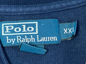 Polo Ralph Lauren Zip Up Mock Neck Sweater - Navy