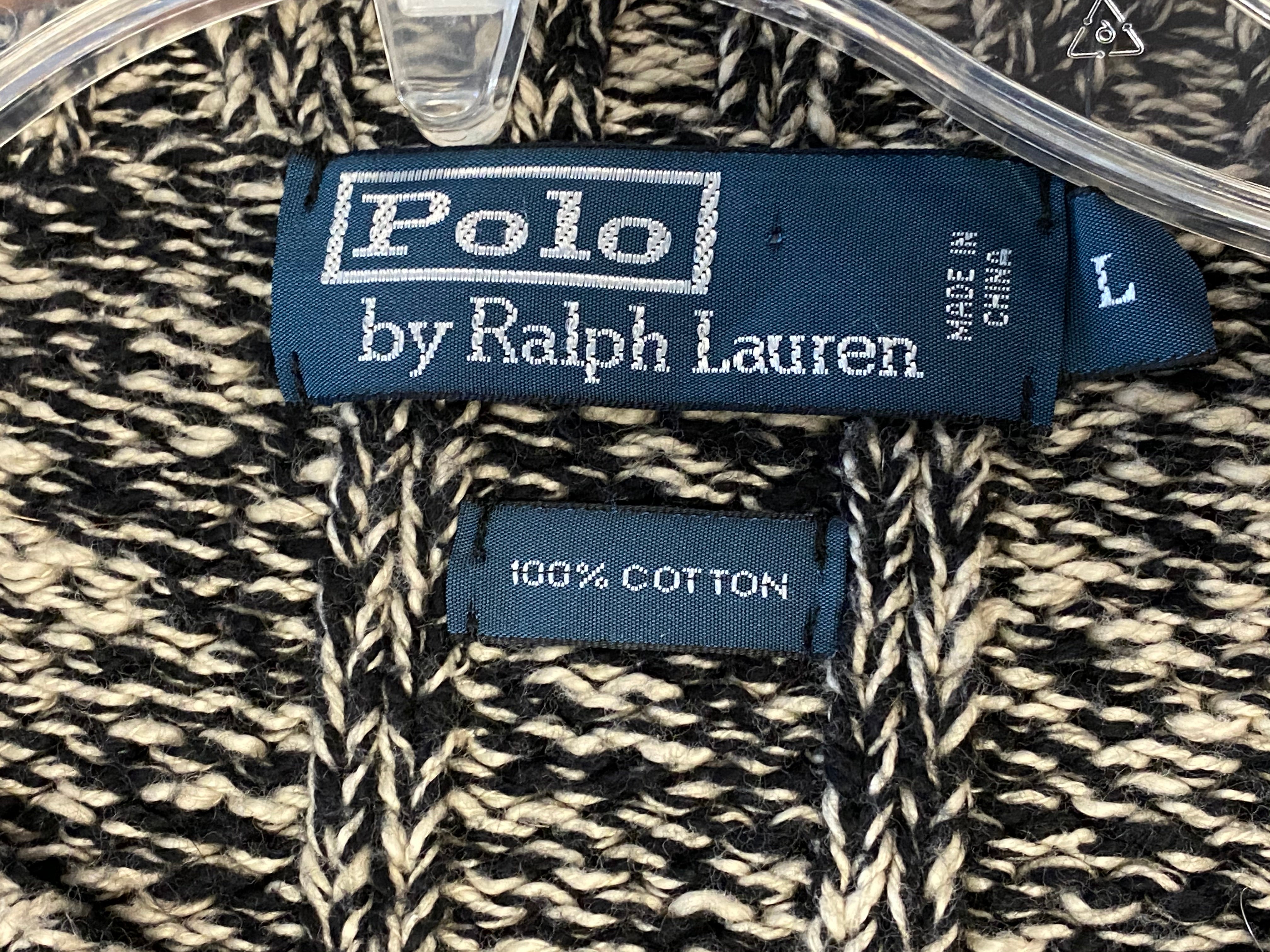 Polo Ralph Lauren Knit Sweater - Black/Sand