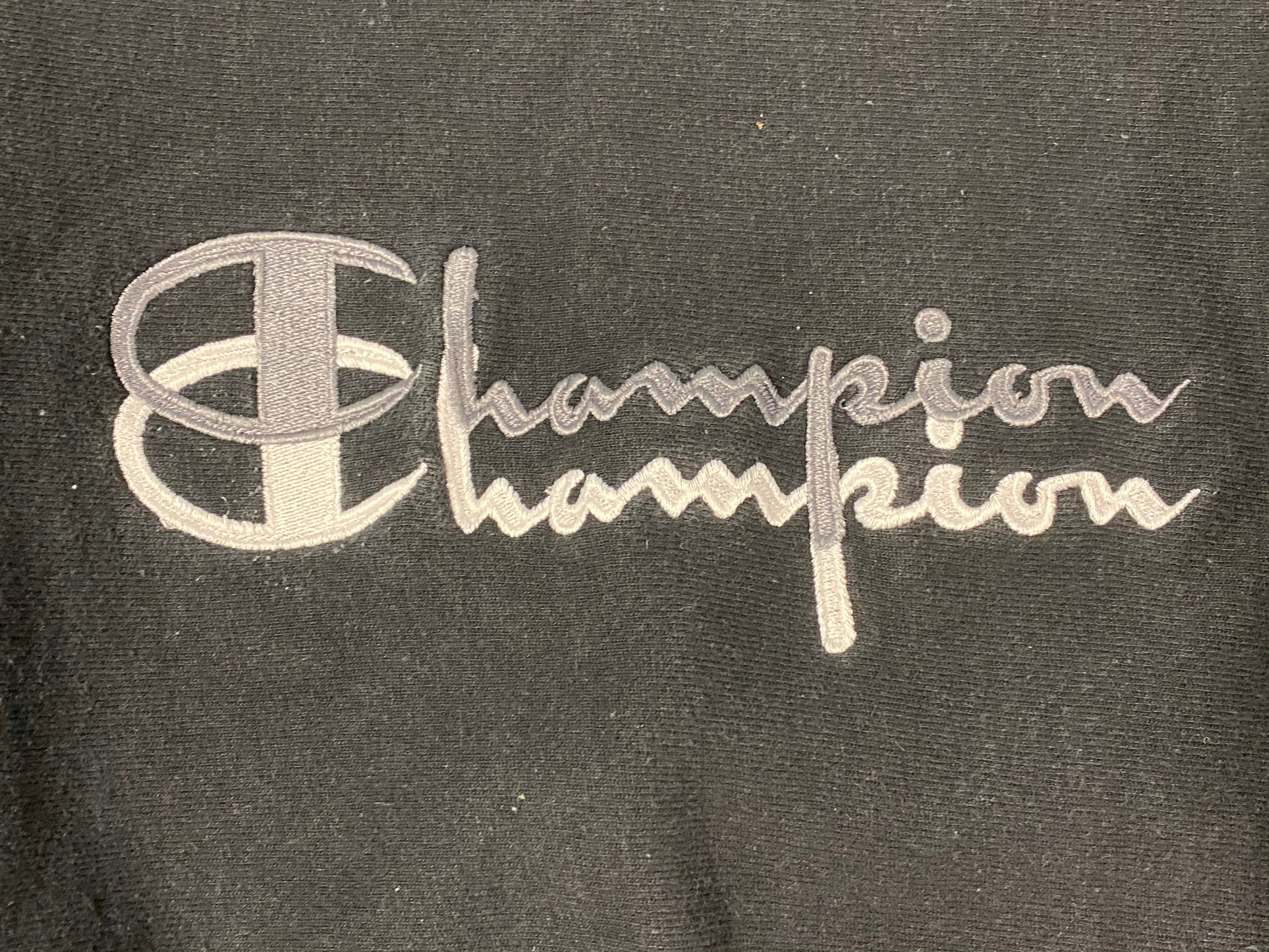 Champion Logo Sweatshirt - Black
