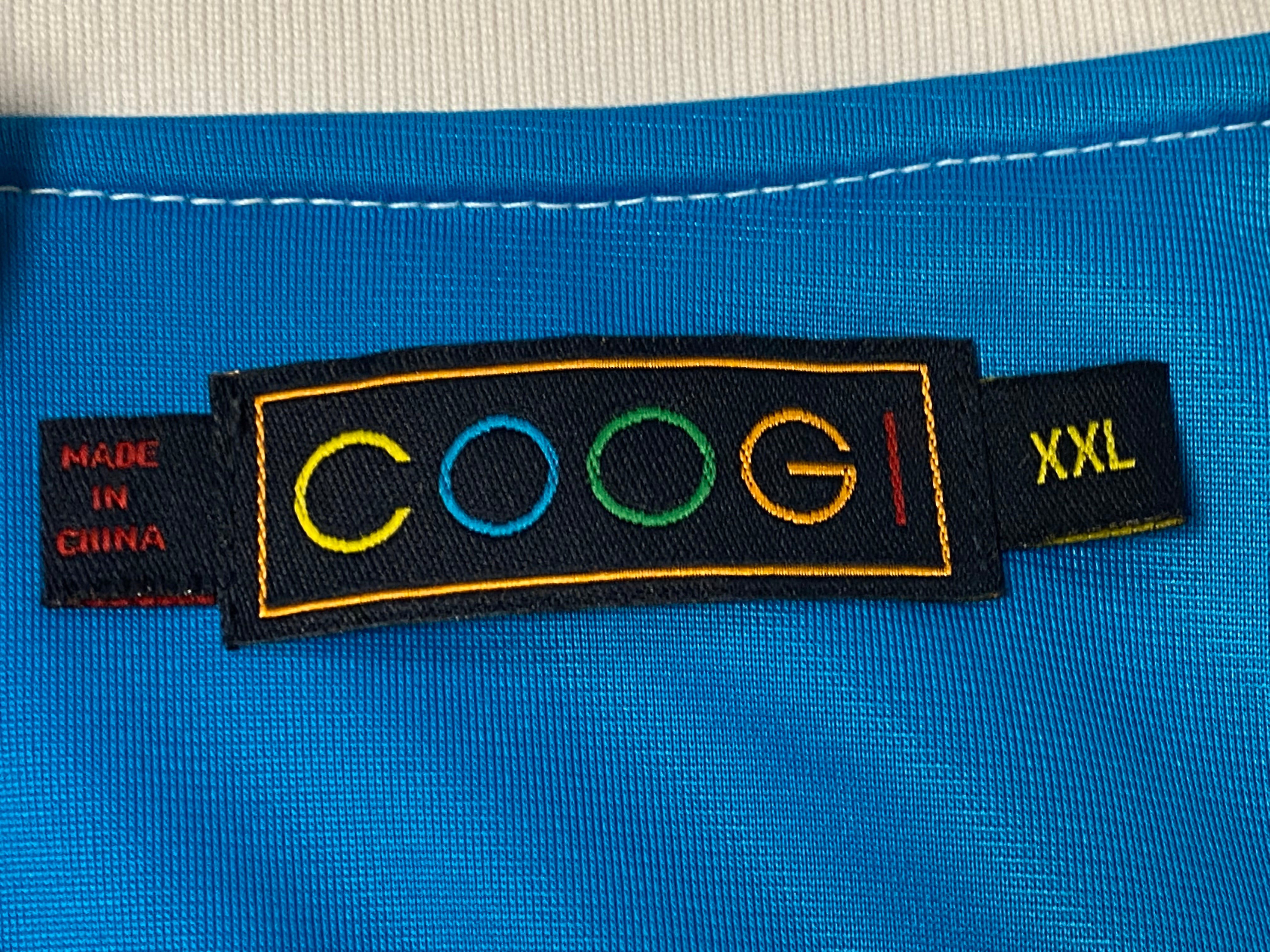 Coogi Color Block Warm Up Jacket - Blue Multi