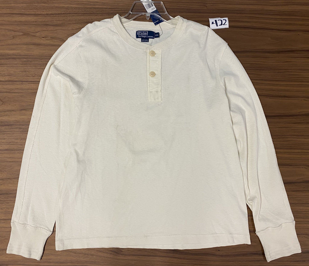 Polo Ralph Lauren Long Sleeve Button Shirt - Creme