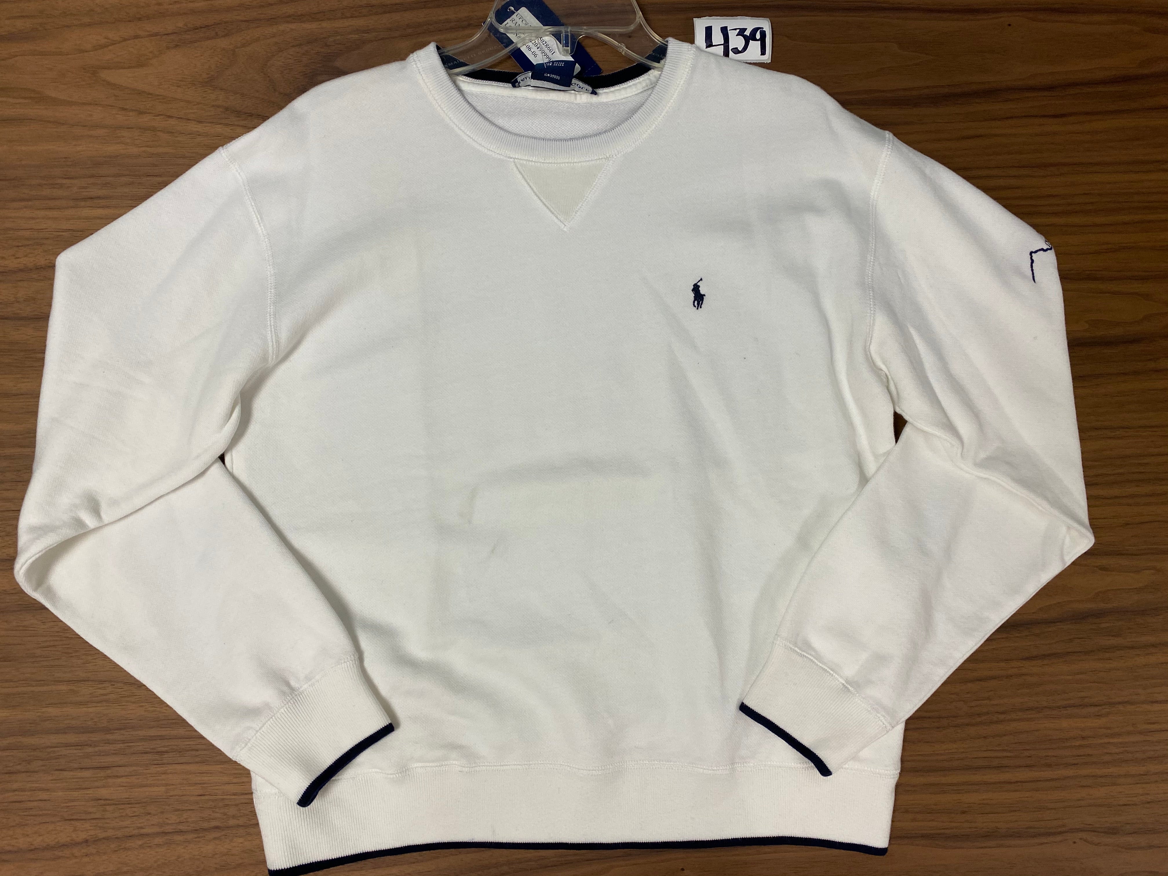 Ralph Lauren Golf Crew Neck Sweatshirt - White
