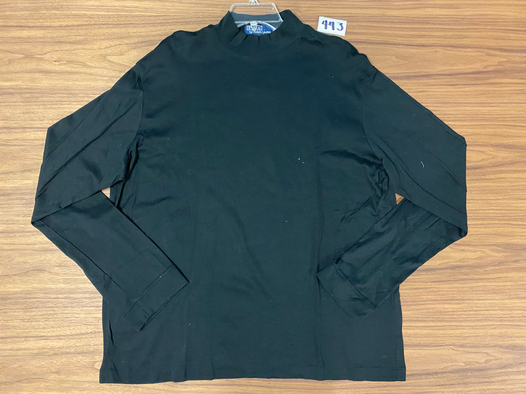 Polo Ralph Lauren Mock Neck Long Sleeve - Black