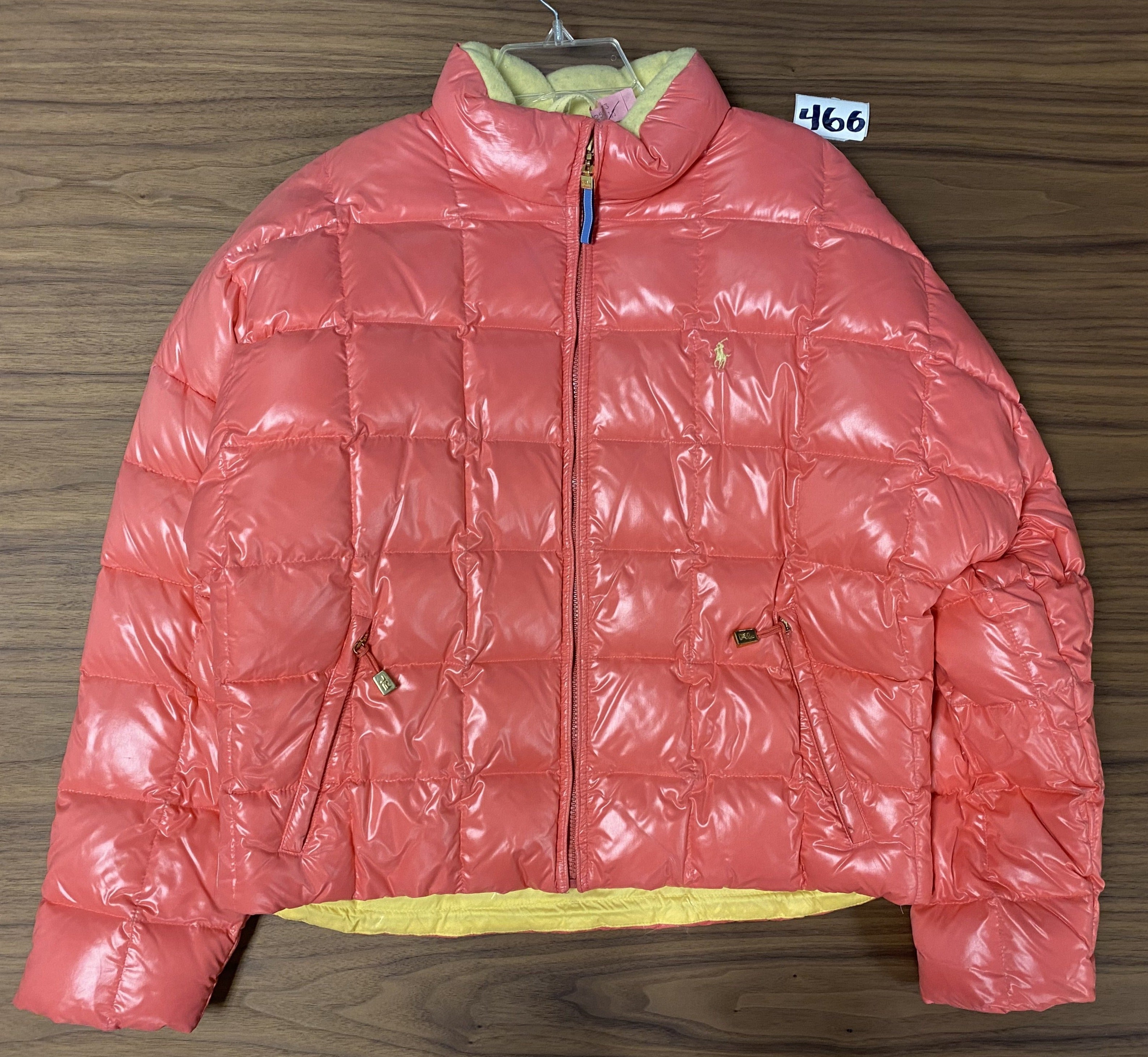 Polo Sport Quilted puffy jacket - Salmon Pink
