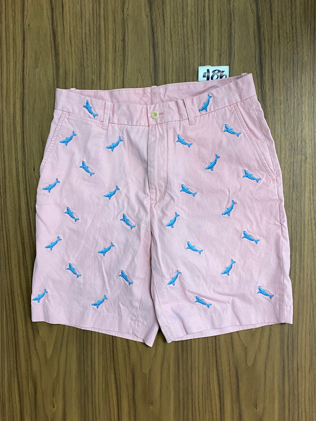 Polo Golf Shark Embroidered Shorts - Pink